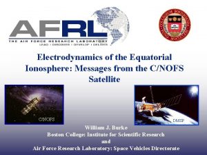 Electrodynamics of the Equatorial Ionosphere Messages from the
