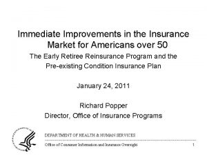 Immediate Improvements in the Insurance Market for Americans