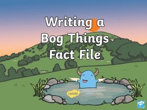 Writing a Fact File A fact file is