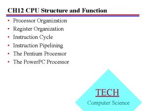 Cpu structure and function