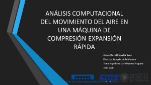 ANLISIS COMPUTACIONAL DEL MOVIMIENTO DEL AIRE EN UNA