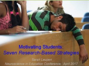 Engagement strategies for high school students