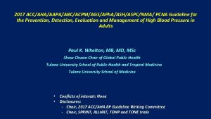 2017 ACCAHAAAPAABCACPMAGSAPh AASHASPCNMA PCNA Guideline for the Prevention