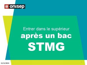 Entrer dans le suprieur aprs un bac STMG