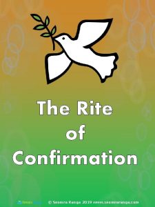 The Rite of Confirmation Seomra Ranga 2019 www