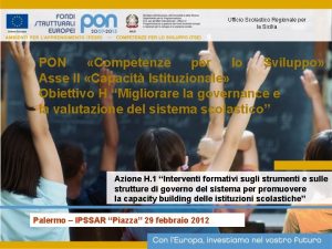 Ufficio Scolastico Regionale per la Sicilia PON Competenze