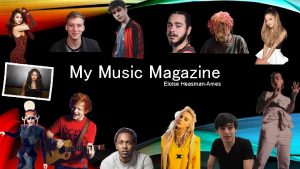 My Music Magazine Eloise HeasmanAmes MAGAZINE PUBLISHERS I