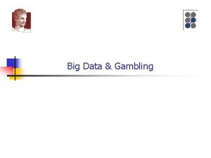 Big Data Gambling n Something from Wired Wired