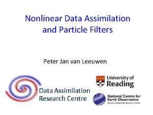 Nonlinear Data Assimilation and Particle Filters Peter Jan