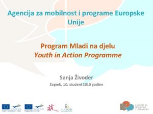 Agencija za mobilnost i programe Europske Unije Program