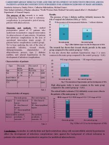 CARDIOMETABOLIC RISK FACTORS AND THE DEVELOPMENT OF INFECTIOUS