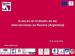 Avances en el diseo de las intervenciones en