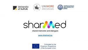 shared memories and dialogues www sharmed eu With
