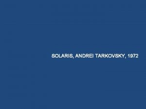 Solaris 1972 cast