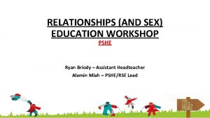 Ryan sex education