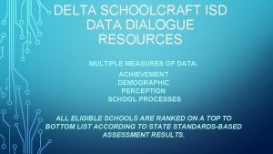 Delta schoolcraft isd
