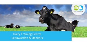 Dairy Training Centre Leeuwarden Oenkerk Wie zijn wij