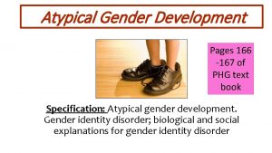Gender dysphoria biological explanations