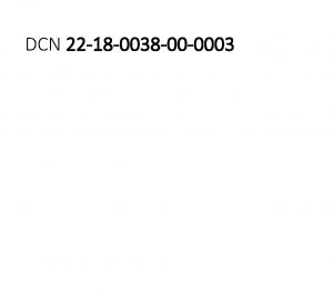 DCN 22 18 0038 00 0003 Message Flow