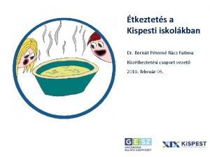 tkeztets a Kispesti iskolkban Dr Bernt Ptern Rcz