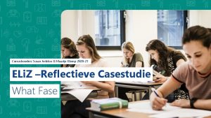 Reflectieve casestudie