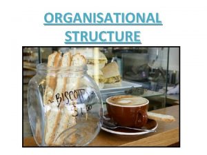 ORGANISATIONAL STRUCTURE AKO ORGANISATIONAL STRUCTURE MANAGER AKO MANAAKI