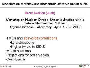 Modification of transverse momentum distributions in nuclei Harut