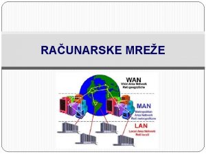 Podjela racunarskih mreza