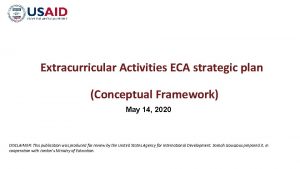Extracurricular activities conceptual definition