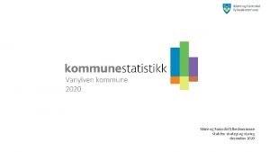Vanylven kommune 2020 Mre og Romsdal fylkeskommune Stab
