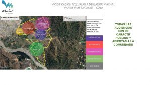 MODIFICACIN N 11 PLAN REGULADOR MACHAL VARIAS VAS