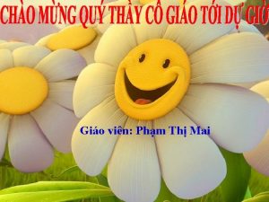 Gio vin Phm Th Mai GII THIU V