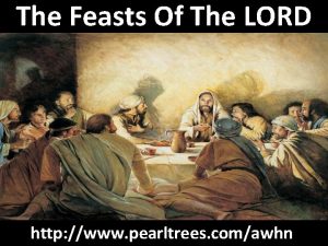 The Feasts Of The LORD http www pearltrees