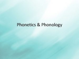 Phonetics Phonology Syntax Grammar Lexicology Semantics Skandera Burleigh