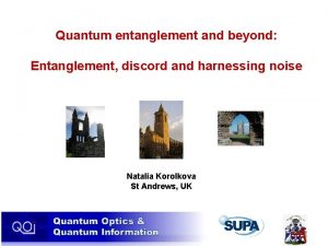 Quantum entanglement and beyond Entanglement discord and harnessing