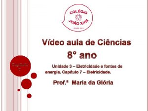 Vdeo aula de Cincias 8 ano Captulo 7