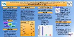 The Every Family Counts After Care Program Examining