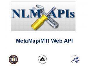 Meta MapMTI Web API Meta MapMTI Web API