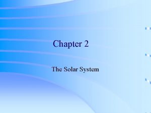 Chapter 2 The Solar System Observing the Solar