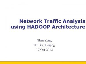 Hadoop netflow