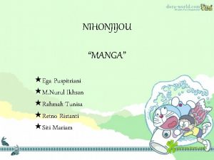 NIHONJIJOU MANGA Ega Puspitriani M Nurul Ikhsan Rahmah