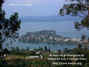 Bukavu R D Congo Comit de la Fdration