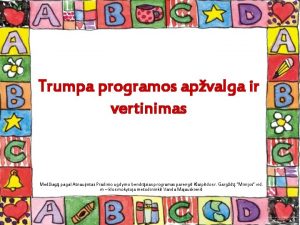 Trumpa programos apvalga ir vertinimas Mediag pagal Atnaujintas