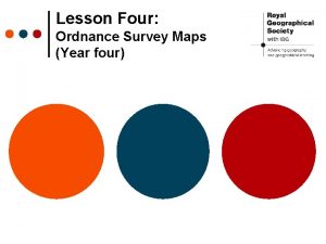 Lesson Four Ordnance Survey Maps Year four Types