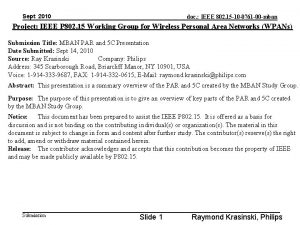 Sept 2010 doc IEEE 802 15 10 0761