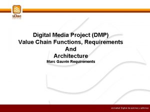 Digital media value chain