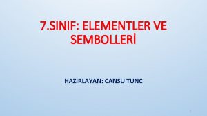 7. element nedir