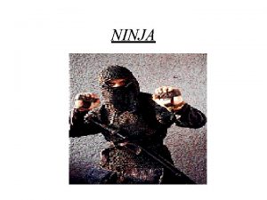 NINJA The Ninja Project Enabling Internetscale Services from