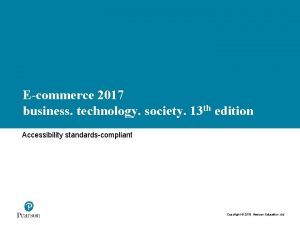 Ecommerce 2017 business technology society 13 th edition