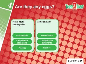 Egg plural nouns